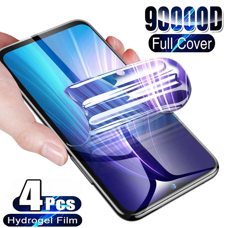 Huawei Mate 60 - ฟิล์มไฮโดรเจลเต็มจอ4ชิ้นสำหรับ Huawei P30 P20 P40 Lite