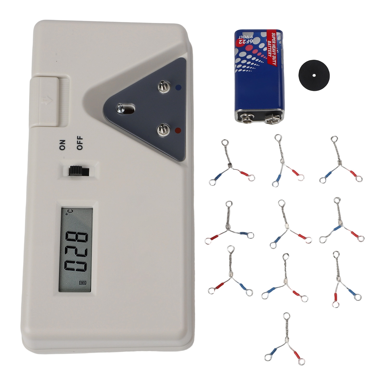 Electronics Quiz - 191 เครื่องทดสอบปลายหัวแร้ง เครื่องวัดอุณหภูมิปลายหัวแร้ง จอแสดงผล 0 ℃