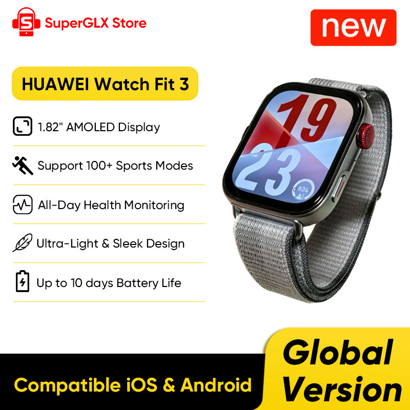 Electronics Quiz - 【US Express】HUAWEI Watch Fit 3 สมาร์ทวอทช์