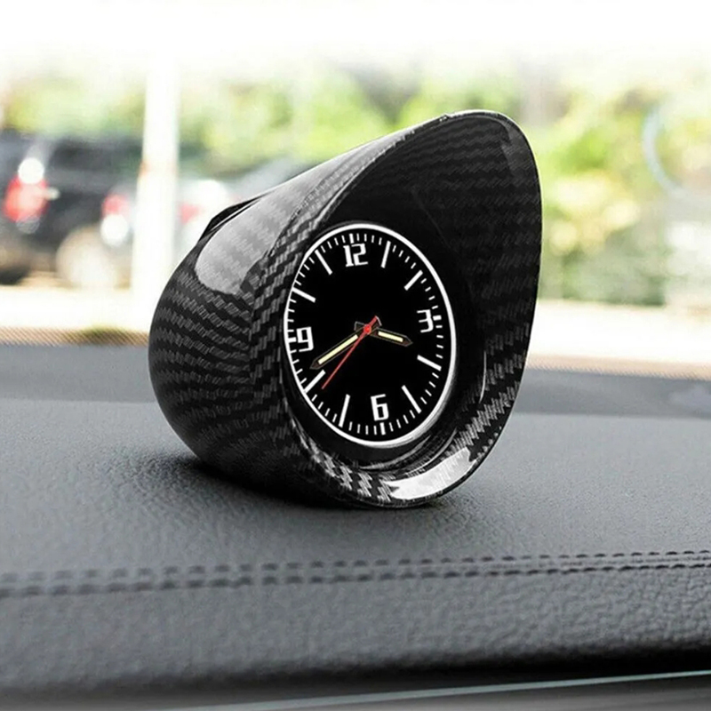 Electronics Gadgets For Car - แดชบอร์ดภายในรถเครื่องประดับนาฬิการถ SUV คอนโซลรถนาฬิการถอิเล็กทรอนิกส์ Backlight อุปกรณ์ตกแต่งความแม่นยําสูง Mini