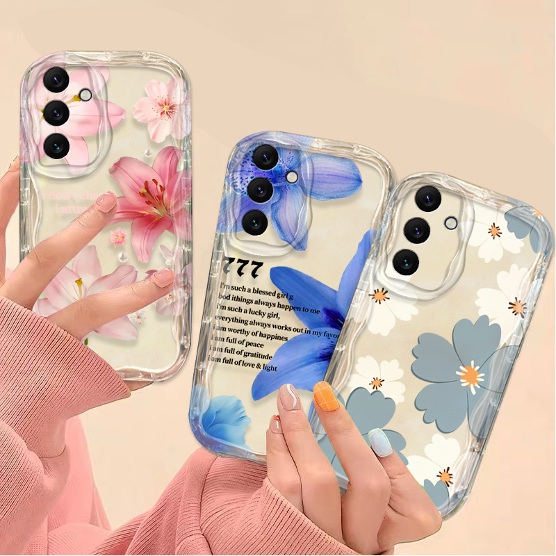 เคสโทรศัพท์ลายดอกลิลลี่สีชมพูส - Samsung Galaxy A55 บทวิจารณ์และราคา