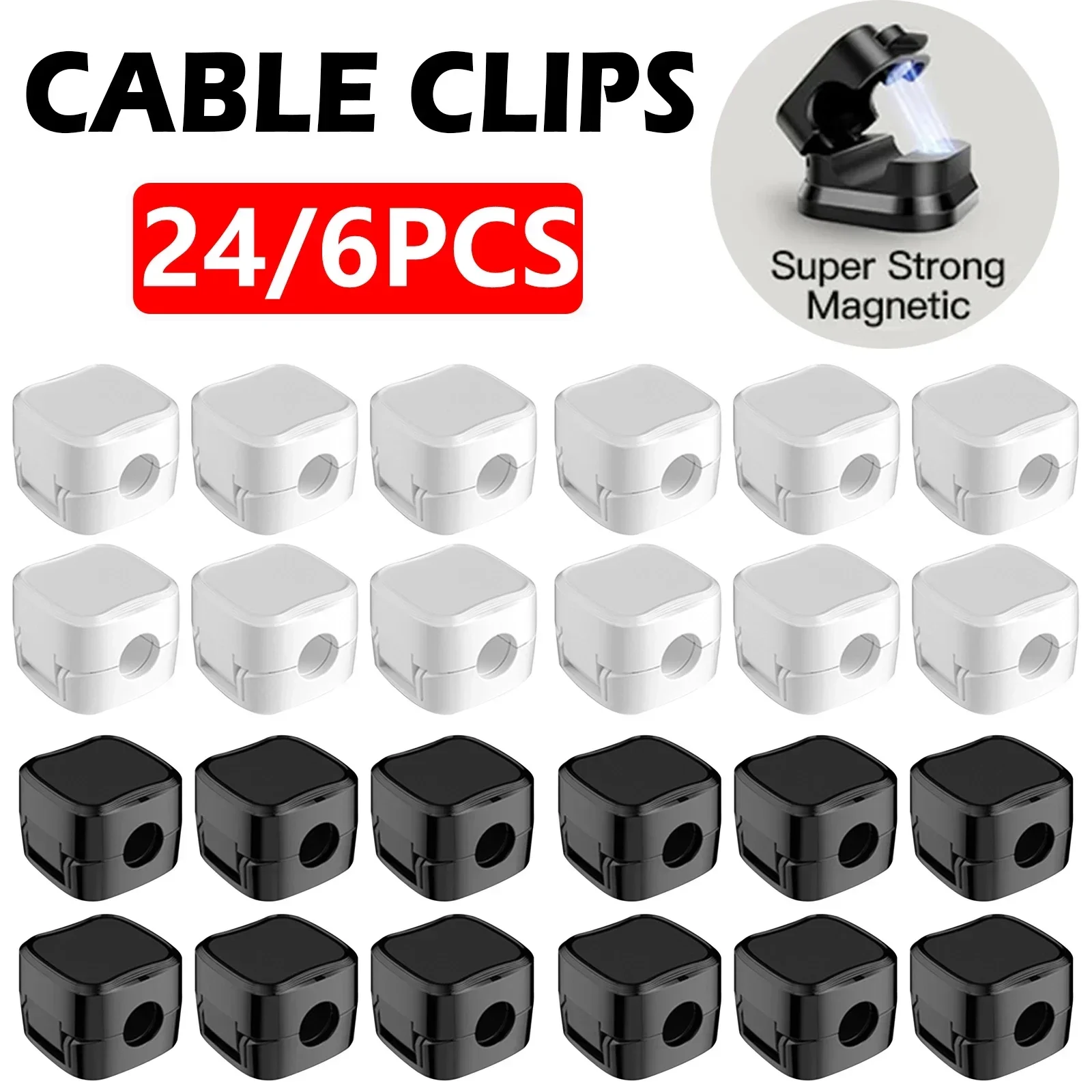 6/12/24PCS Magnetic CABLE Orga - Magnetic Charging Cable บทวิจารณ์และราคา