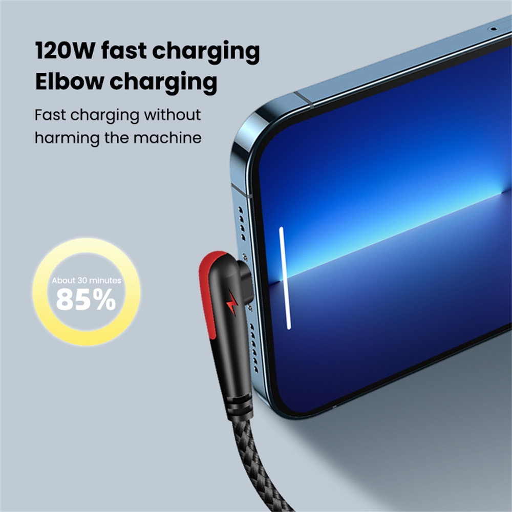 120W 90 องศาข้อศอก USB เป็น Ty - Huawei Mate 60 บทวิจารณ์และราคา
