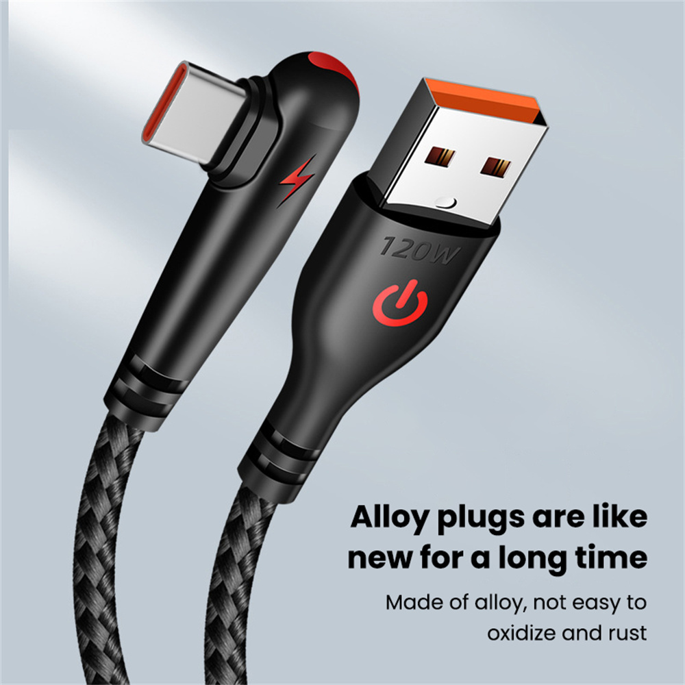 120W 90 องศาข้อศอก USB เป็น Ty - Huawei Mate 60 บทวิจารณ์และราคา