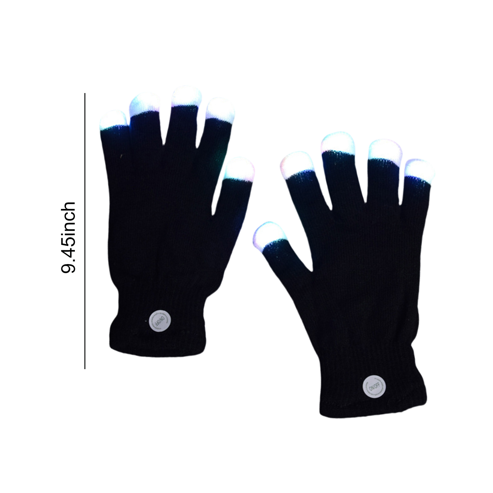 ถุงมือไฟ LED กระพริบ ระบายอากา - Led Gloves Music บทวิจารณ์และราคา