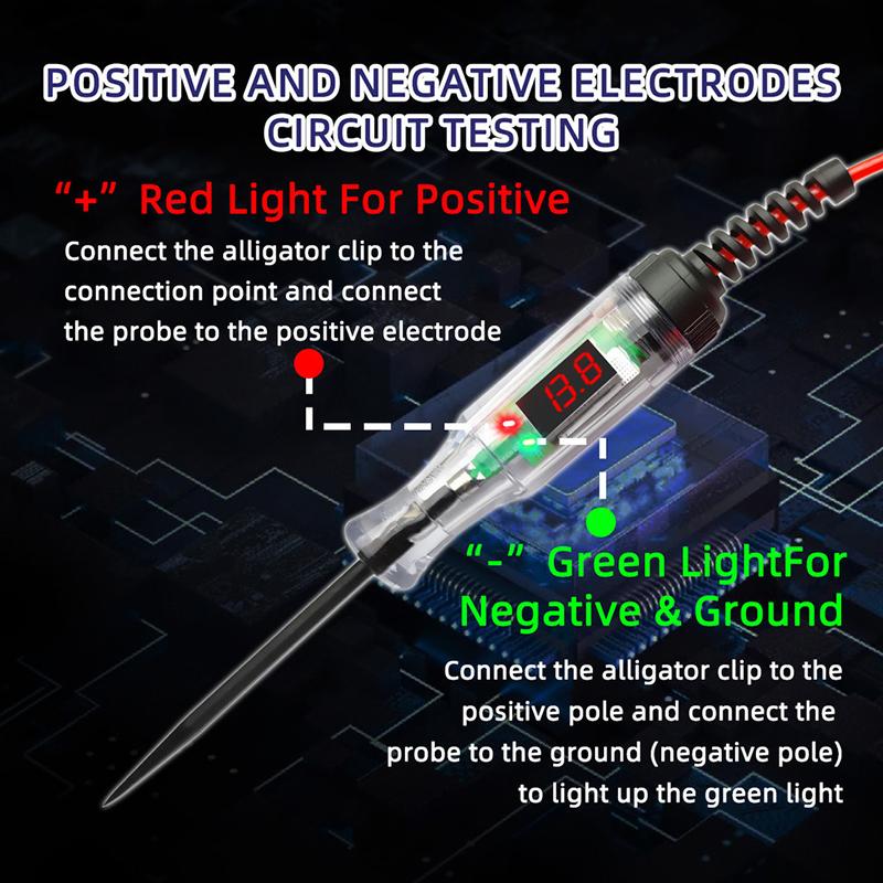 ปากกาทดสอบแรงดันไฟฟ้า 3V 120V  - Electronics Quiz บทวิจารณ์และราคา