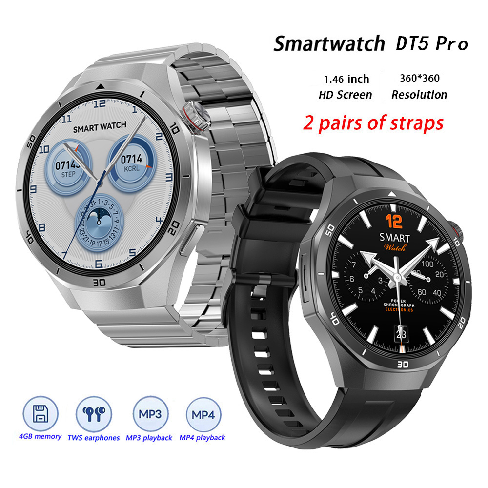 DT5 Pro สมาร์ทวอท์ชสําหรับผู้ช - Electronics Quiz บทวิจารณ์และราคา