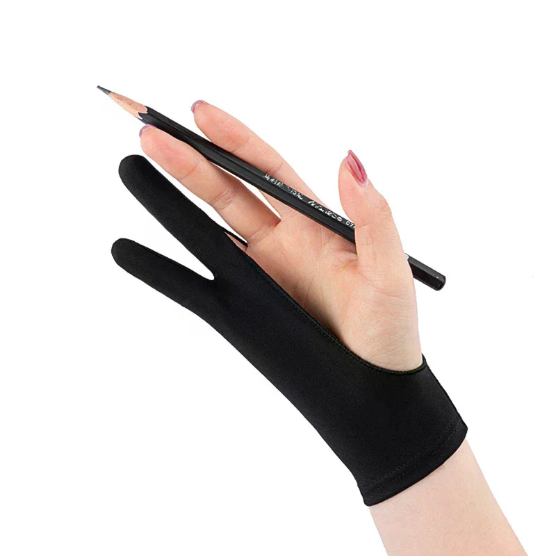 ถุงมือวาดภาพสองนิ้วแบบป้องกันก - Digital Drawing Tablet บทวิจารณ์และราคา