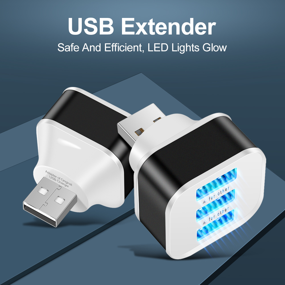 3 พอร์ตช่องเสียบ USB อะแดปเตอร - Electronics Gadgets For Car บทวิจารณ์และราคา