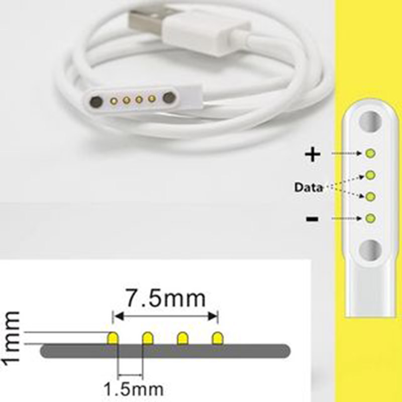 สายชาร์จแม่เหล็ก USB Wonlex 1  - Magnetic Charging Cable บทวิจารณ์และราคา