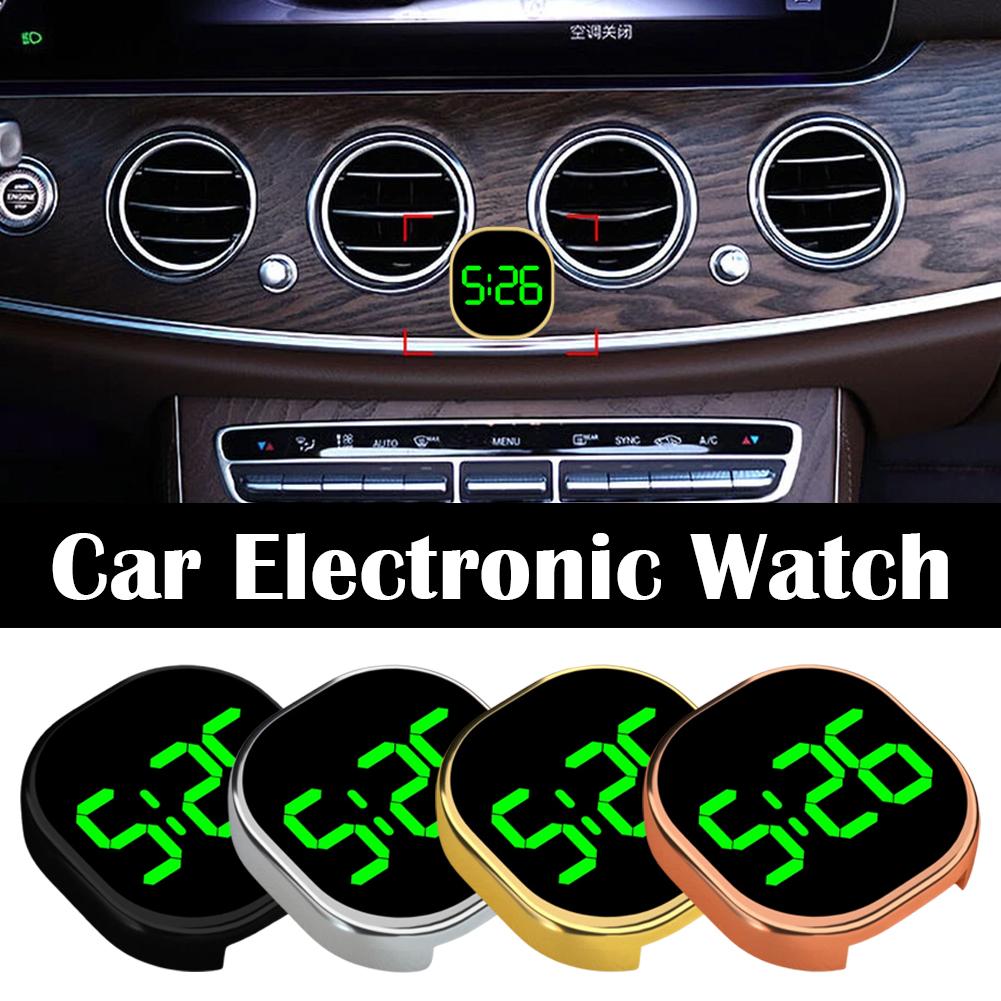 นาฬิกาในรถยนต์ นาฬิกาอิเล็กทรอ - Electronics Gadgets For Car บทวิจารณ์และราคา