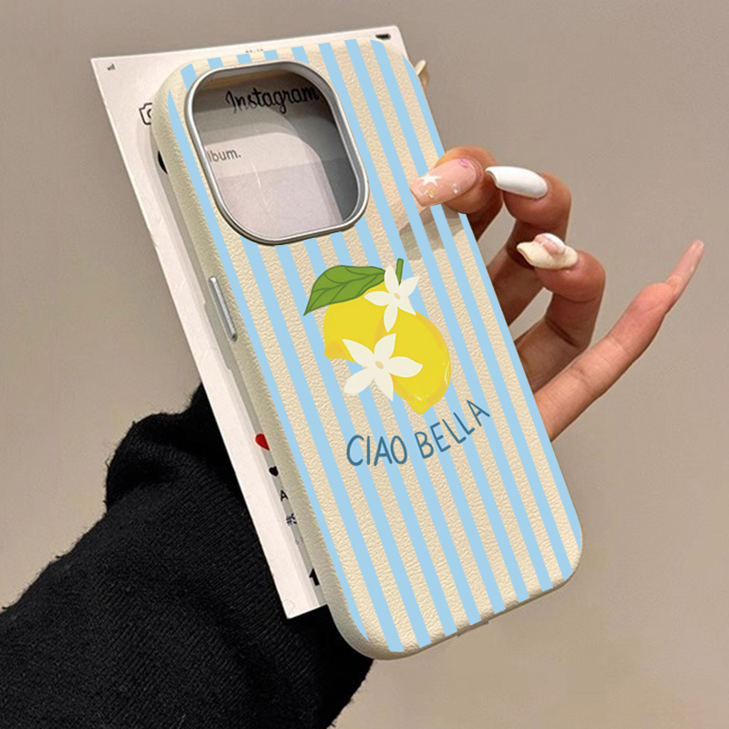 เคสลายทางเลมอนสไตล์เรโทร เหมาะ - Samsung Galaxy A55 บทวิจารณ์และราคา