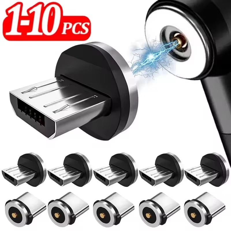 1/5/10PCS USB-A ประเภท C ปลั๊ก - Magnetic Charging Cable บทวิจารณ์และราคา