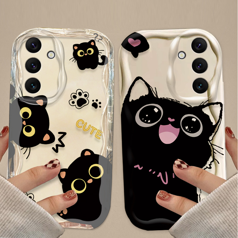 เคสแมวดำตาโตน่ารักสำหรับ Samsu - Samsung Galaxy A55 บทวิจารณ์และราคา