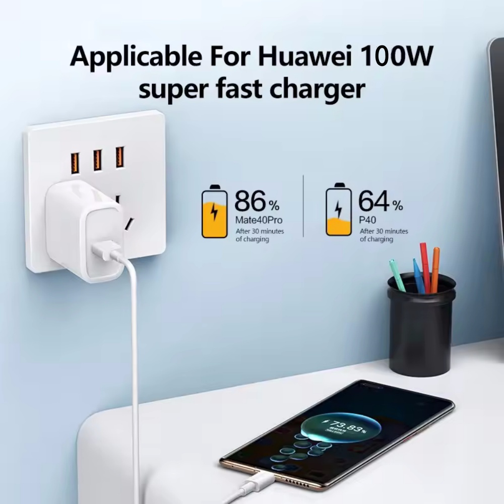 100W 10A USB Type C Data Cable - Huawei Mate 60 บทวิจารณ์และราคา