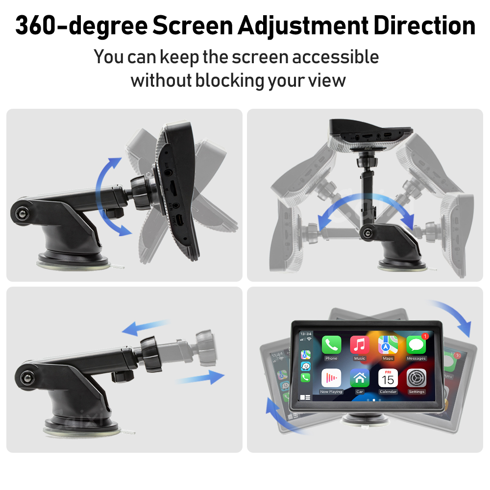 IPS 7 นิ้วแบบพกพา WIFI Wireles - Electronics Gadgets For Car บทวิจารณ์และราคา