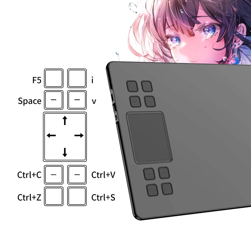 แท็บเล็ตสำหรับวาดภาพขนาด 10×6  - Digital Drawing Tablet บทวิจารณ์และราคา