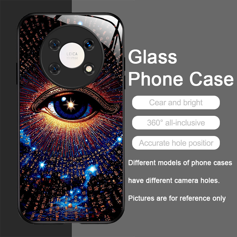เคสโทรศัพท์กระจกนิรภัยลายตาปีศ - Huawei Mate 60 บทวิจารณ์และราคา