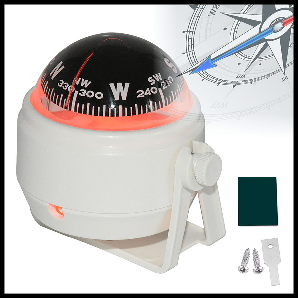 นําทางเข็มทิศรถสําหรับ Marine  - Electronics Gadgets For Car บทวิจารณ์และราคา